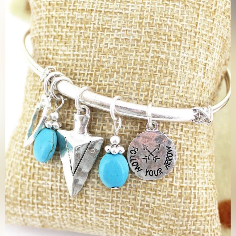 Arrowhead Charm Bracelet